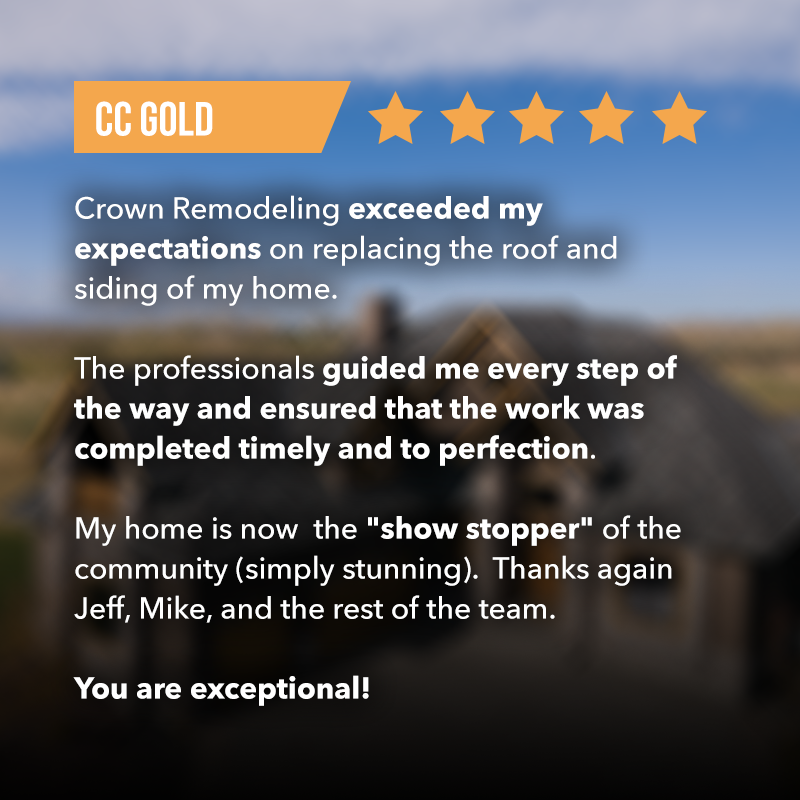happy roof repair client